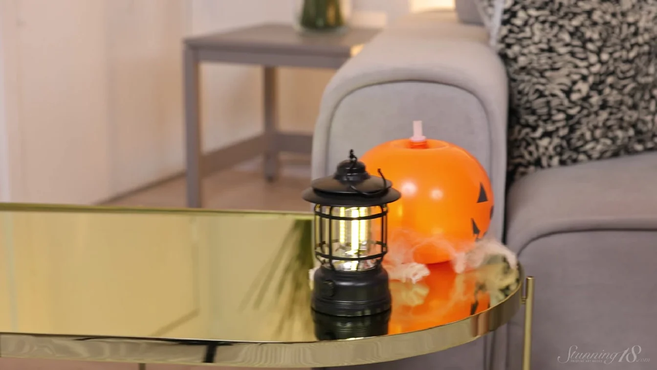 Stunning Ginger Emma Witch On A Broom XXX